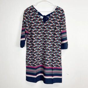 Karakorum Dress Womens Size Small Blue Multicolor Geometric Shift